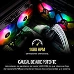 Corsair SP120 Elite RGB Triple Pack 120mm con Node Core Ventilador