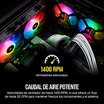 Corsair SP120 Elite RGB Triple Pack 120mm con Node Core Ventilador