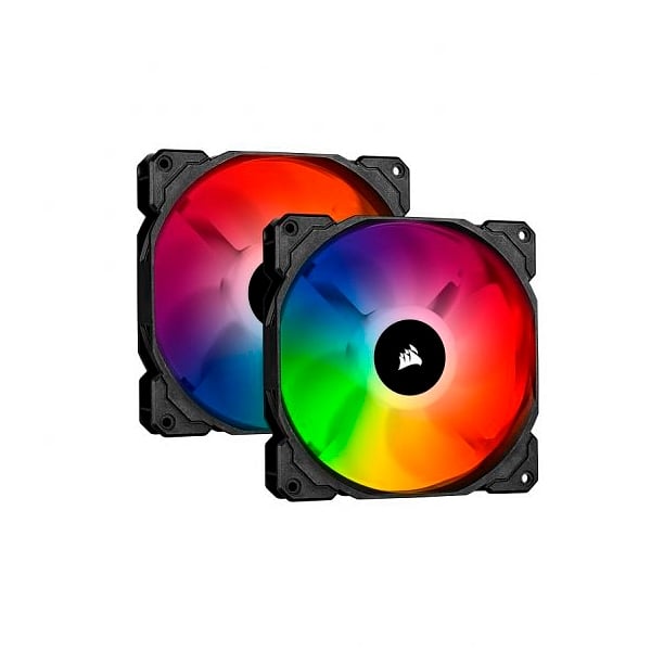 Corsair SP140 Elite RGB Dual Pack 140mm con Node Core  Ventilador