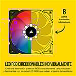 Corsair SP140 Elite RGB Dual Pack 140mm con Node Core  Ventilador