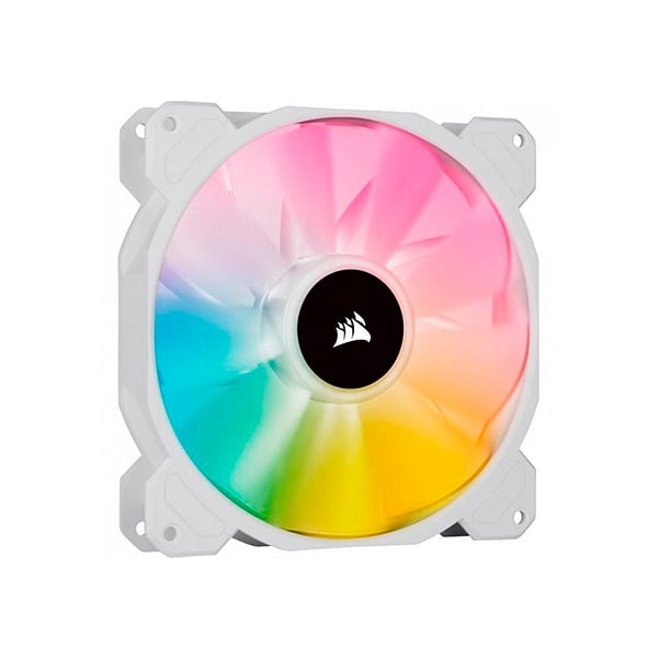 Corsair SP120 Elite RGB White Triple Pack 120mm Node Core  Ventilador
