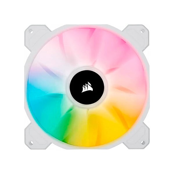 Corsair SP120 Elite RGB White Triple Pack 120mm Node Core  Ventilador