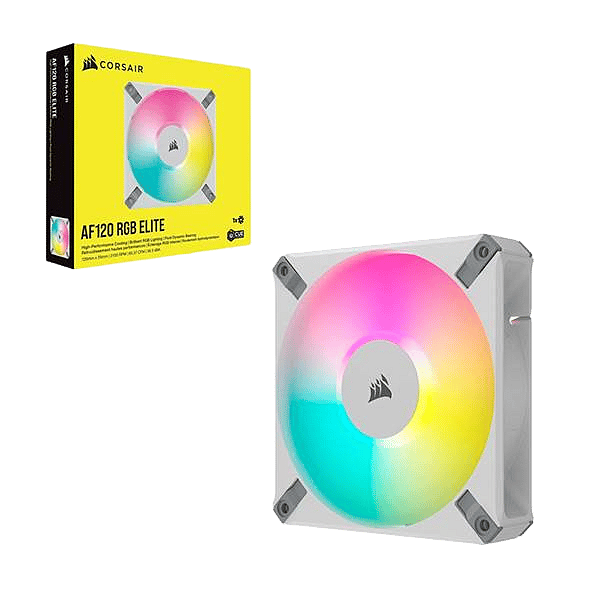 Corsair AF120 Elite RGB White  Ventilador