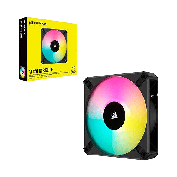 Corsair AF120 Elite RGB Black  Ventilador