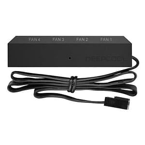 Deepcool FH04 negro splitter  Fan HUB