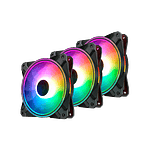 Deepcool CF120 Plus ARGB pack 3  Ventiladores Deepcool CF120 Plus ARGB pack 3  Ventiladores