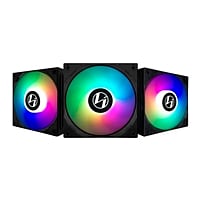 LianLi ST120 Pack 3 120mm Negros  Ventiladores Suplementarios