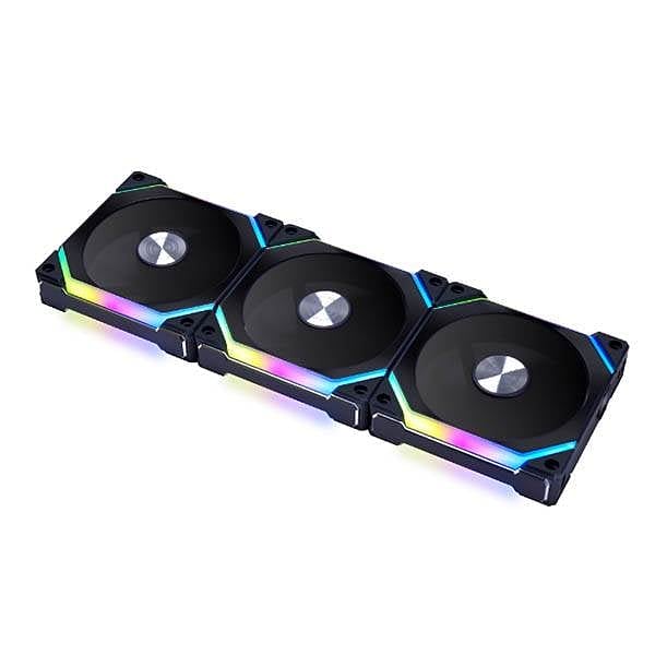 Lian Li UNI FAN SL120 V2 ARGB 120mm Black pack 3 unidades  Ventilador