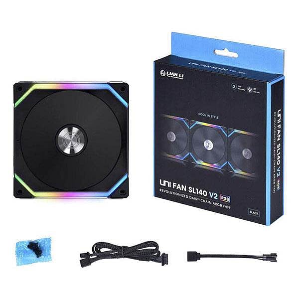 Lian Li UNI FAN SL140 V2 ARGB 140mm Black  Ventilador