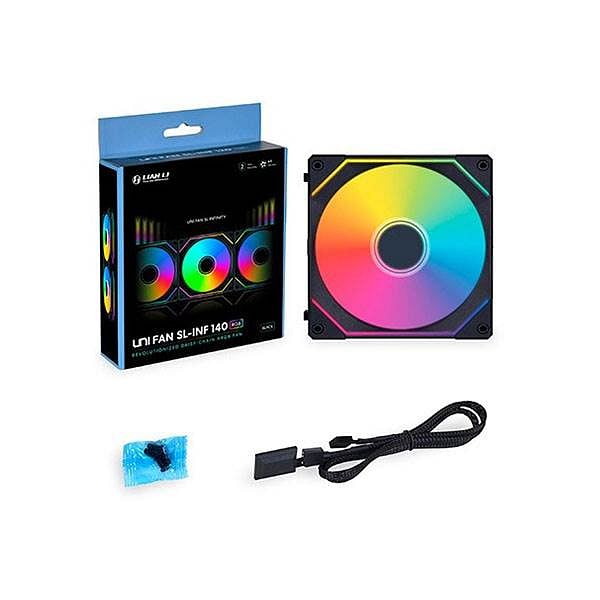 Lian Li UNI FAN SL140 Infinity ARGB 140mm Black  Ventilador