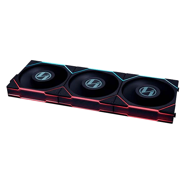 Lian Li UNI TL LCD Series Negro  Ventilador 120x120mm Pack de 3