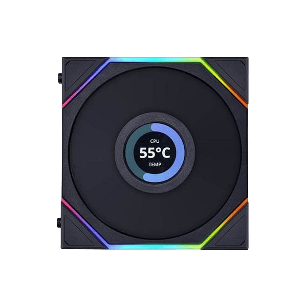 Lian Li UNI TL LCD Series Negro  Ventilador 120x120mm Pack de 3