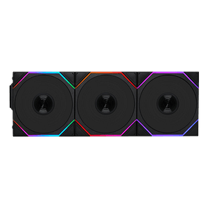Lian Li UNI FAN TL120 LCD Wireless RGB PWM Negro  Ventilador