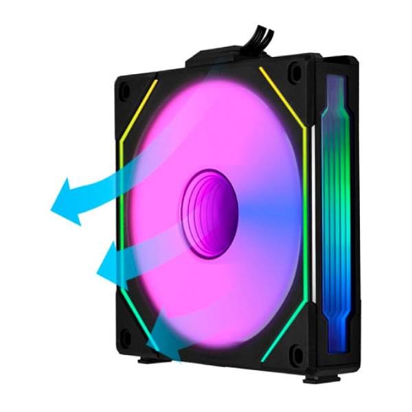 LianLi UNI FAN Reverse SLIN 120 S Negro  Ventilador