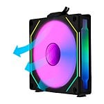 LianLi UNI FAN Reverse SLIN 120 S Negro  Ventilador