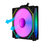 LianLi UNI FAN Reverse SLIN 120 S Negro  Ventilador