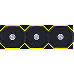 Lian Li UNI FAN SL 120 WiFi RGB Negro Pack 3 Reverse | Ventilador