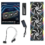 Lian Li UNI FAN SL 120 WiFi RGB Negro Pack 3 Reverse  Ventilador