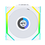 Lian Li UNI FAN SL Wireless Pantalla LCD 120 ARGB FAN | Ventilador Suplementario Blanco