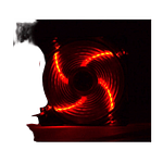 Nox Coolfan 12CM LED Rojo  Ventilador