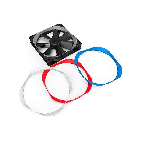 NZXT trim rojo dual pack 120  accesorio de ventilador