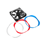 NZXT trim rojo dual pack 140  accesorio de ventilador