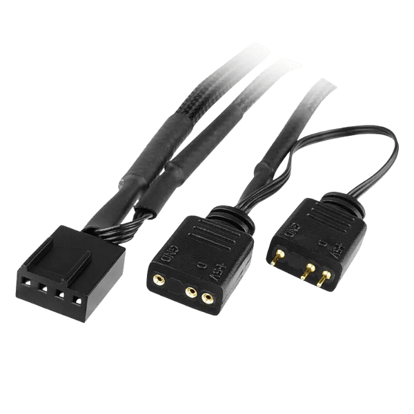 IcebergThermal Icegale ARGB Negro 12cm Pack 3  Ventilador