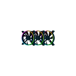 Razer Kunai Chroma ARGB 14 cm 3 unidades  Ventilador