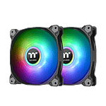 Thermaltake Pure Duo 14 ARGB 2UDS Negro  Pack Ventiladores