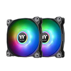 Thermaltake Pure Duo 14 ARGB 2UDS Negro  Pack Ventiladores