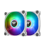 Thermaltake Pure Duo 12 ARGB 2UDS Blanco | Pack Ventiladores