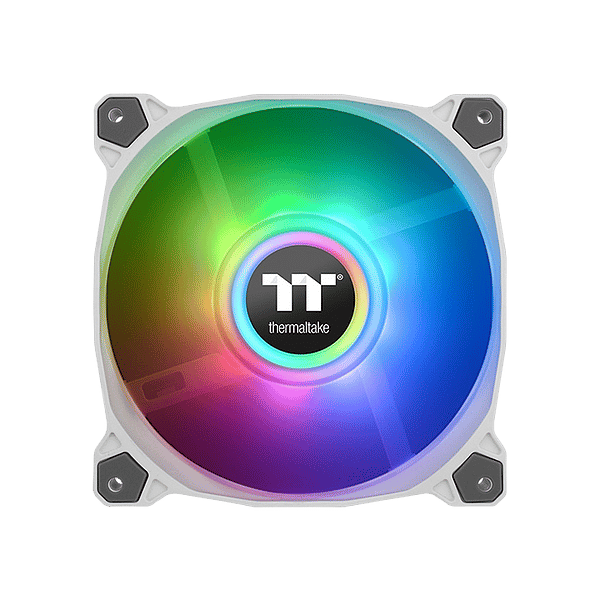 Thermaltake Pure Duo 12 ARGB 2UDS Blanco  Pack Ventiladores