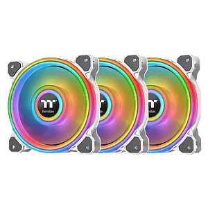 Thermaltake Riing Quad 14 RGB 3UDS Blanco  Pack Ventiladores