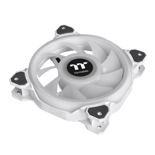 Thermaltake Riing Quad 14 RGB 3UDS Blanco  Pack Ventiladores