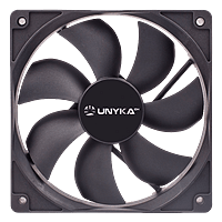 Unyka 12cm 7 aspas  Ventilador