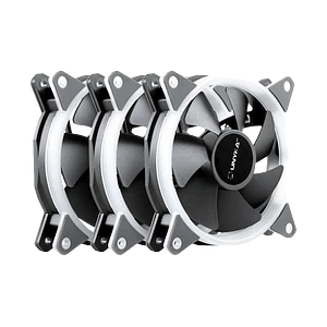 Unyka Candy Kit 3 x 120mm  Ventilador Argb 7 Aspas 1500RPM Mando a Distancia