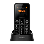 Innjoo Senior Negro Libre  Teléfono para Mayores