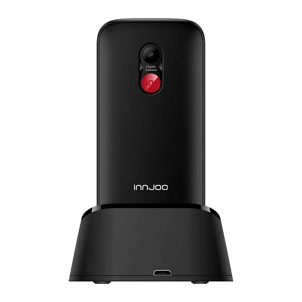 Innjoo Senior Negro Libre  Teléfono para Mayores