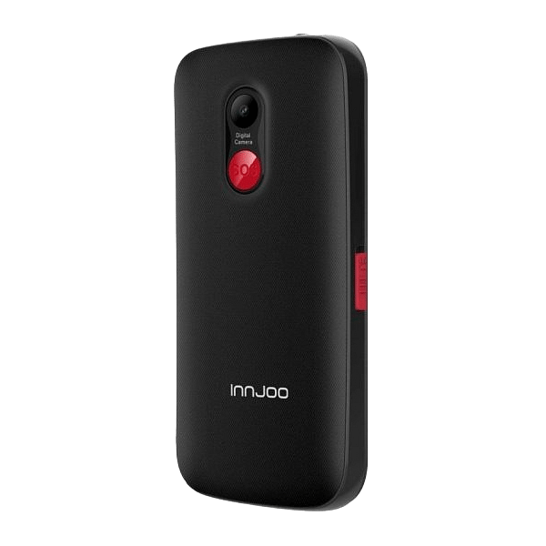 Innjoo Senior Negro Libre  Teléfono para Mayores