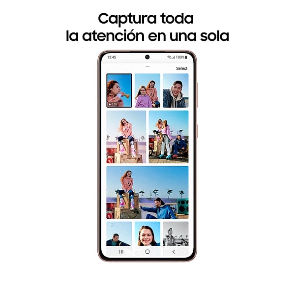 Samsung Galaxy S21 Plus 5G 256GB Plata Libre Smartphone