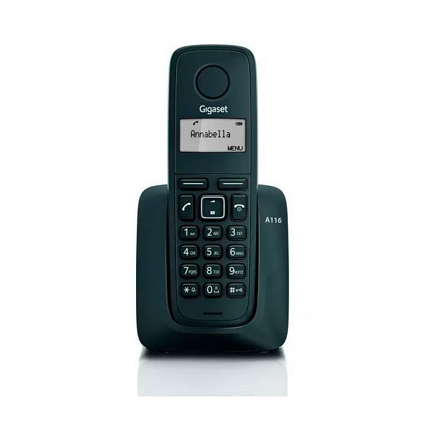 Gigaset A116 negro  Telefono