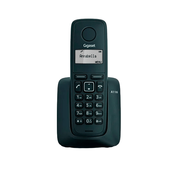 Gigaset A116 negro  Telefono