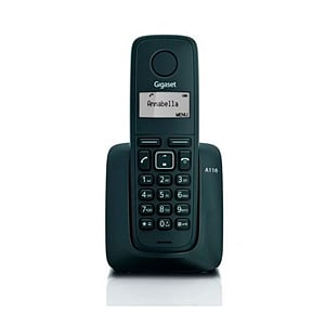 Gigaset A116 negro  Telefono