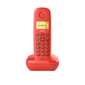 Gigaset A170 Dect Rojo  Teléfono