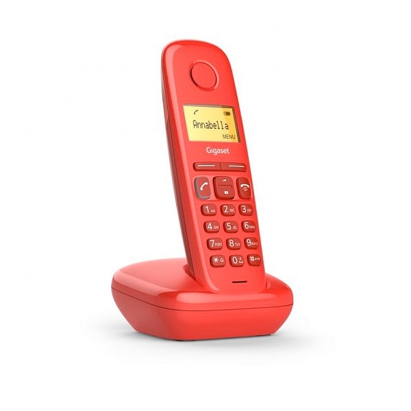 Gigaset A170 Dect Rojo  Teléfono
