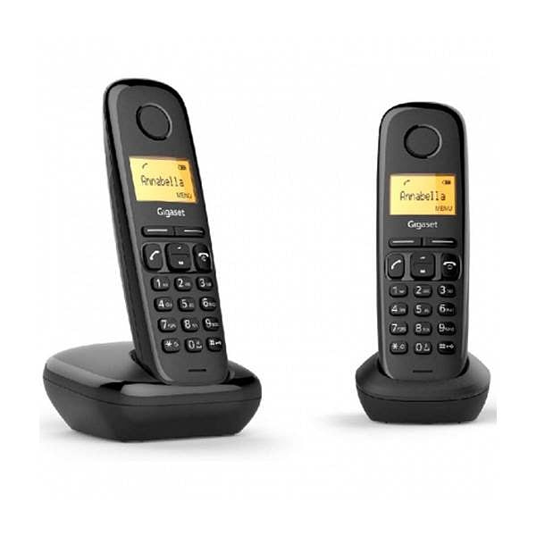 Gigaset A270 Inalámbrico DECT Duo Negro  Teléfono
