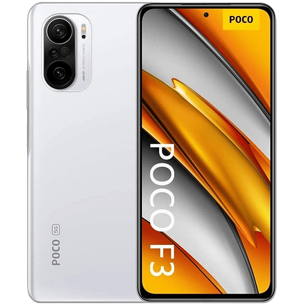 Xiaomi Poco F3 5G 667 120Hz 6GB128GB Arctic White  Smartphone
