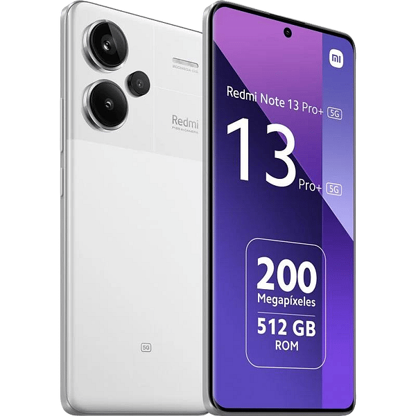 Xiaomi Redmi Note 13 PRO 5G  Pantalla Amoled 667 RAM 12GB 512GB Color Moonlight White