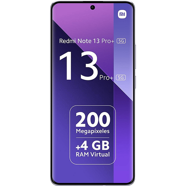 Xiaomi Redmi Note 13 PRO 5G  Pantalla Amoled 667 RAM 8GB 256GB Color Aurora Purple