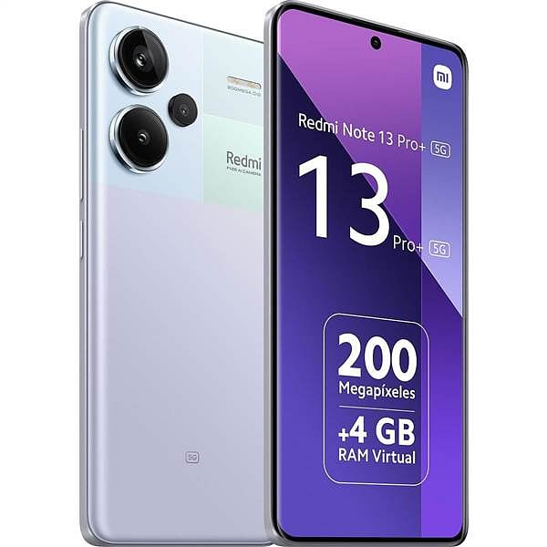 Xiaomi Redmi Note 13 PRO 5G  Pantalla Amoled 667 RAM 8GB 256GB Color Aurora Purple